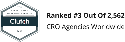 Ranked #3 Out Of 2,562 CRO Agencies Worldwide