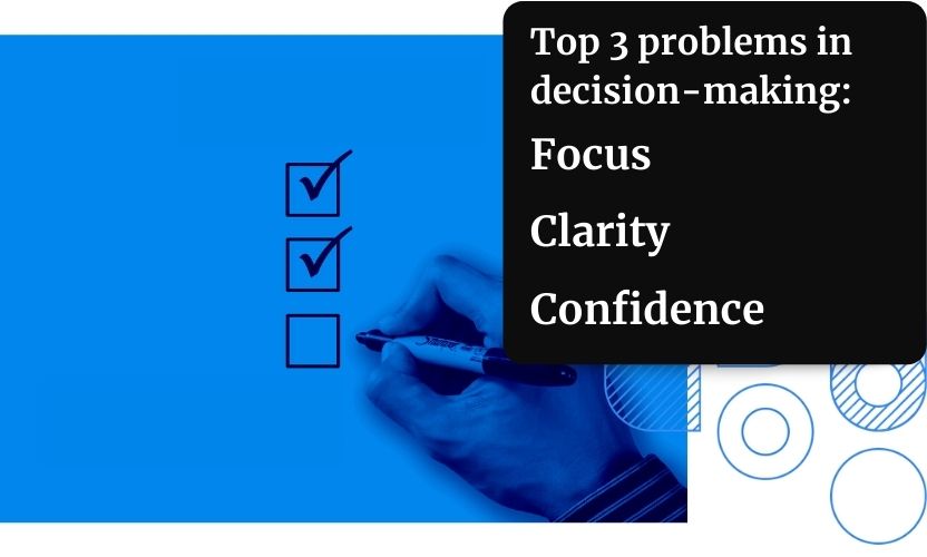 Lack of focus, clarity, and confidence are the top 3 problems that could cost you your business unless you tackle them efficiently.